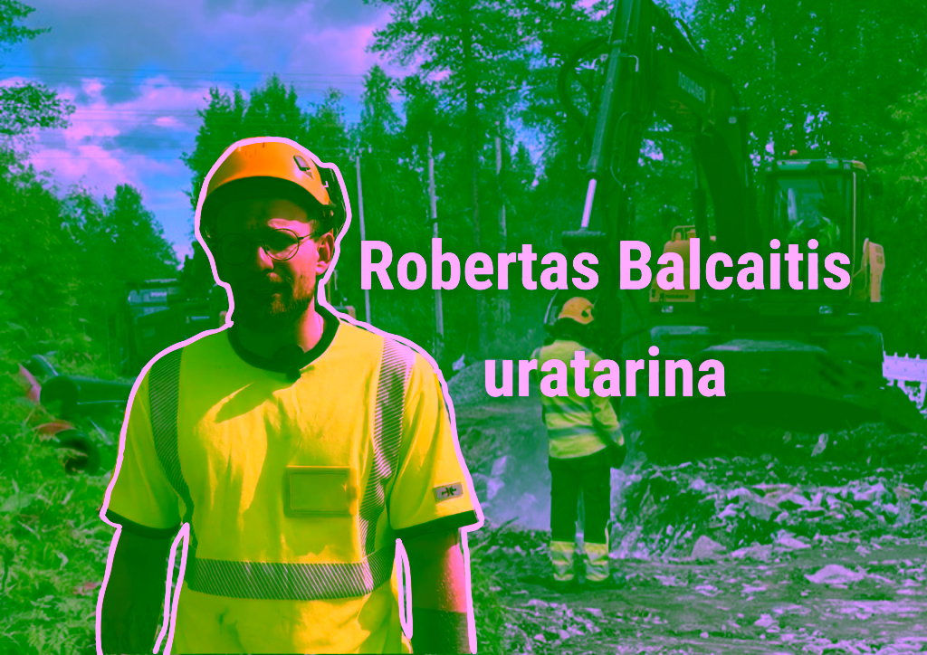 Robertas Balcaitis uratarinan kuva
